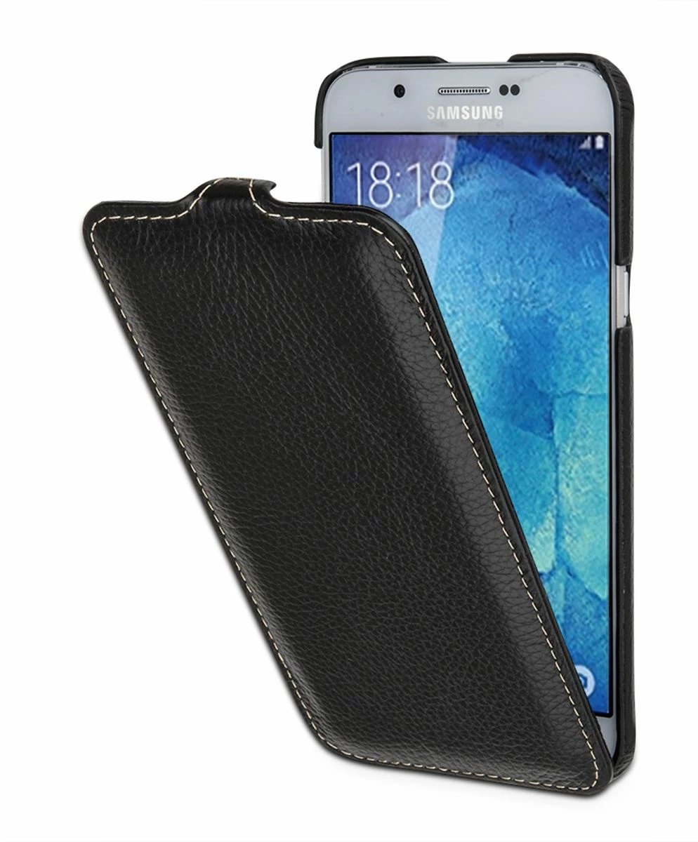 StilGut - Handyhülle Für Galaxy A8 (2015) „UltraSlim“ Aus Leder 9 StilGut - Handyhülle Für Galaxy A8 (2015) „UltraSlim“ Aus Leder – Bild 7