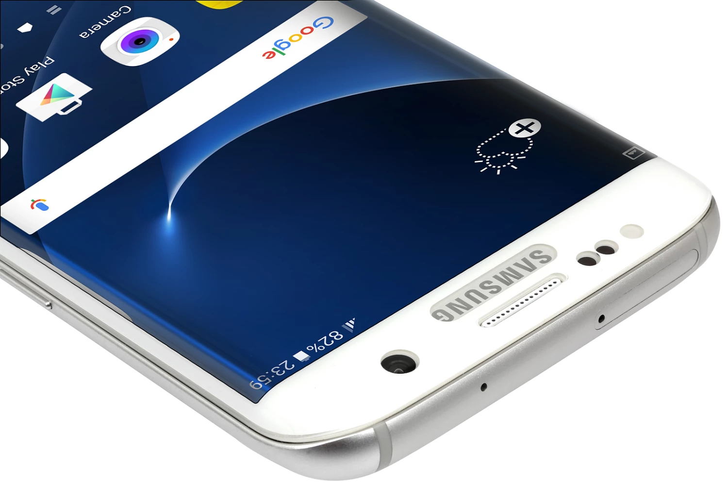 StilGut - Panzerglas 3D Curved Samsung Galaxy S7 Edge Mit Weißem Rand 6 StilGut - Panzerglas 3D Curved Samsung Galaxy S7 Edge Mit Weißem Rand – Bild 4