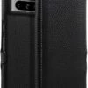 StilGut - Google Pixel 8 Pro Tasche Book Type Mit Clip -StilGut Verkaufs-Shop Google Pixel 8 Pro Book Case clip Leather Black Shop 1