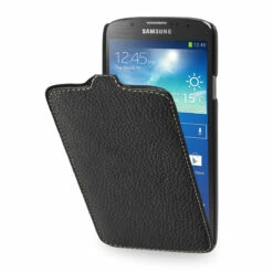 StilGut - UltraSlim Case Für Galaxy S4 Active I9295 -StilGut Verkaufs-Shop Ledertasche Samsung S4active I9295 schwarz 1