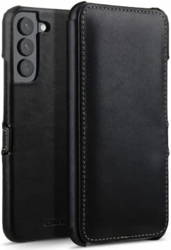 StilGut - Samsung Galaxy S22 Tasche Book Type Mit Clip 21 StilGut - Samsung Galaxy S22 Tasche Book Type Mit Clip -StilGut Verkaufs-Shop Samsung Galaxy S22 Book Case Clip Black Nappa Shop 1