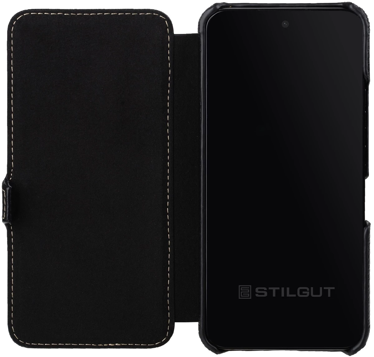 StilGut - Samsung Galaxy S22 Tasche Book Type Mit Clip 6 StilGut - Samsung Galaxy S22 Tasche Book Type Mit Clip – Bild 4