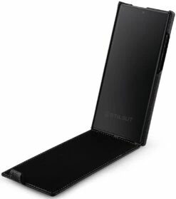 StilGut - Samsung Galaxy S22 Ultra Hülle UltraSlim 15 StilGut - Samsung Galaxy S22 Ultra Hülle UltraSlim -StilGut Verkaufs-Shop Samsung Galaxy S22 Ultra flip case Black Shop 4