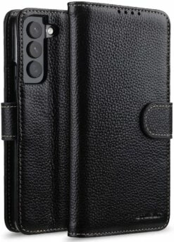 StilGut - Samsung Galaxy S22 Flip Cover Talis Mit Kartenfach 19 StilGut - Samsung Galaxy S22 Flip Cover Talis Mit Kartenfach -StilGut Verkaufs-Shop Samsung Galaxy S22 plus Wallet Case Black Shop 1 1