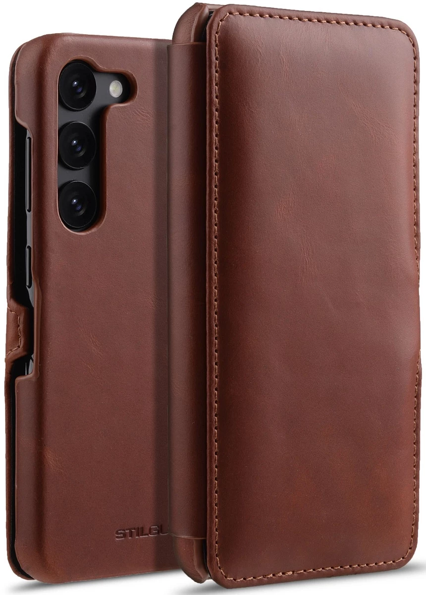 StilGut - Samsung Galaxy S23 Tasche Book Type Mit Clip 11 StilGut - Samsung Galaxy S23 Tasche Book Type Mit Clip – Bild 9