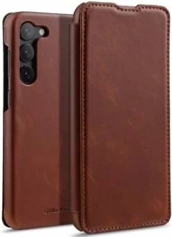 StilGut - Samsung Galaxy S23 Plus Case Book Type 18 StilGut - Samsung Galaxy S23 Plus Case Book Type -StilGut Verkaufs-Shop Samsung Galaxy S23 Plus Book Case Cognac shop 1
