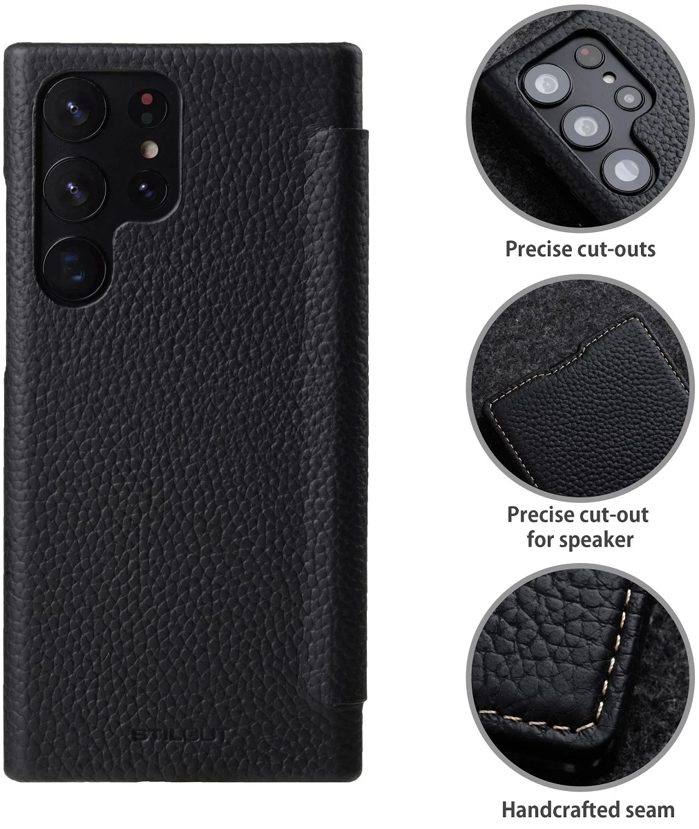 StilGut - Samsung Galaxy S23 Ultra Case Book Type 4 StilGut - Samsung Galaxy S23 Ultra Case Book Type – Bild 2