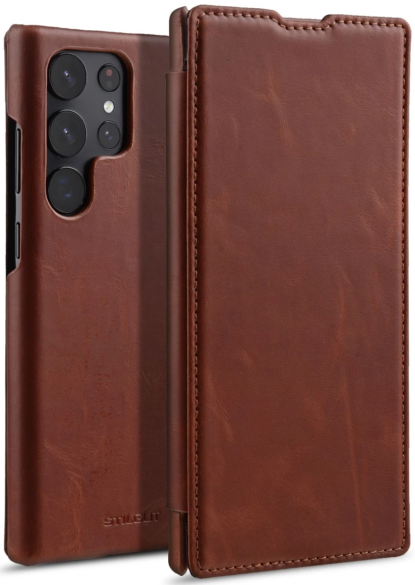 StilGut - Samsung Galaxy S23 Ultra Case Book Type 11 StilGut - Samsung Galaxy S23 Ultra Case Book Type – Bild 9