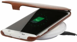 StilGut - Samsung Galaxy S7 Edge Hülle UltraSlim Aus Leder -StilGut Verkaufs-Shop Samsung Galaxy S7edge cognac 04