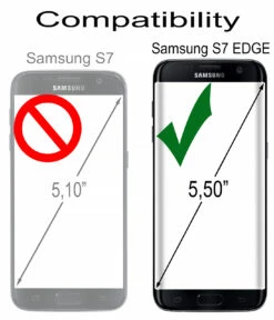 StilGut - Samsung Galaxy S7 Edge Hülle UltraSlim Aus Leder -StilGut Verkaufs-Shop Samsung S7 edge 5 5 Zoll compatibility