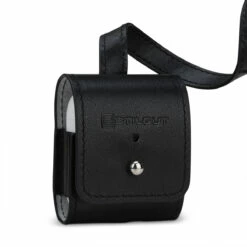 StilGut - AirPods 2 Hülle Aus Leder Mit Lederband -StilGut Verkaufs-Shop airpods2 wireless case aus leder mit lederband schwarz nappa 01 1