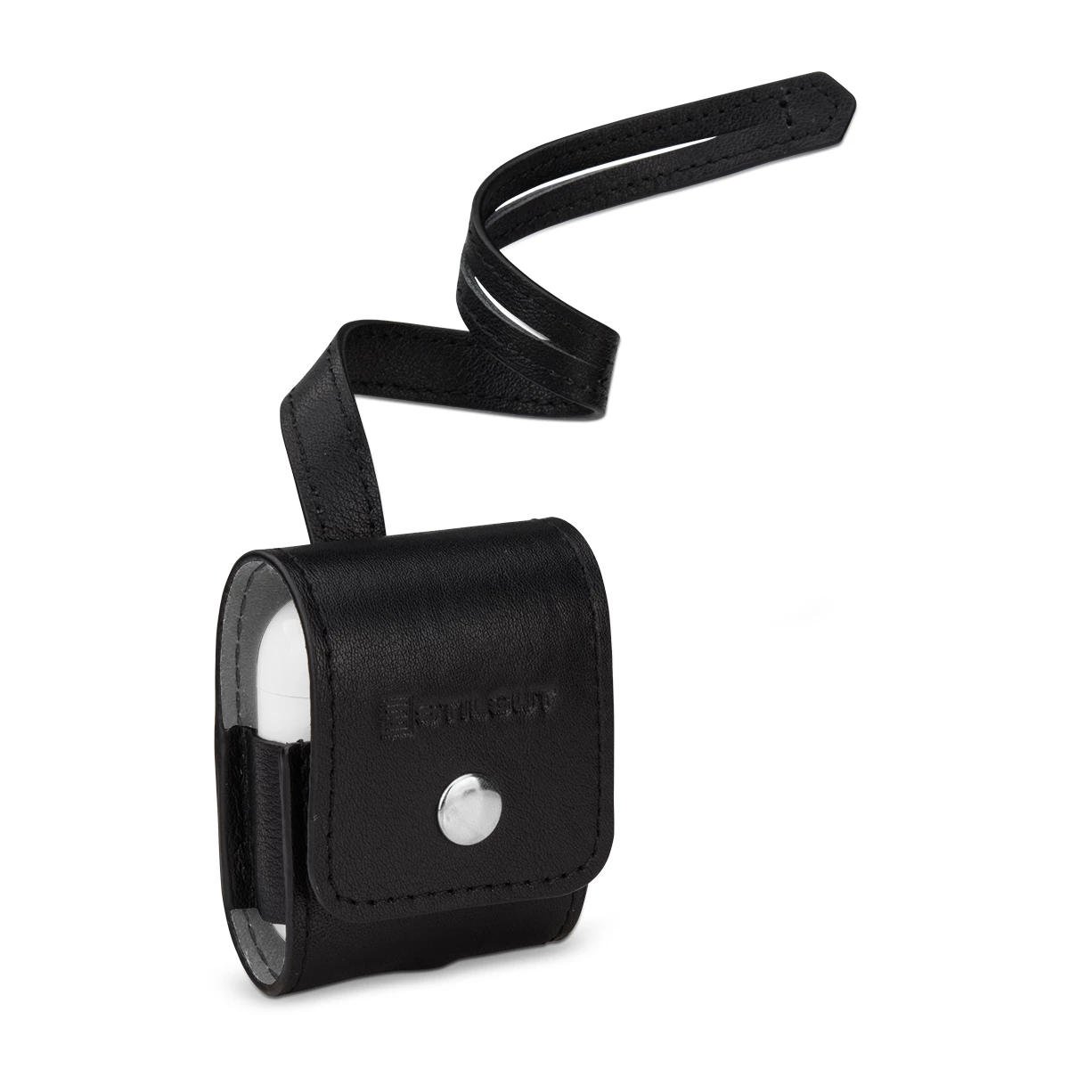 StilGut - AirPods Case Aus Leder Mit Lederband 9 StilGut - AirPods Case Aus Leder Mit Lederband – Bild 7