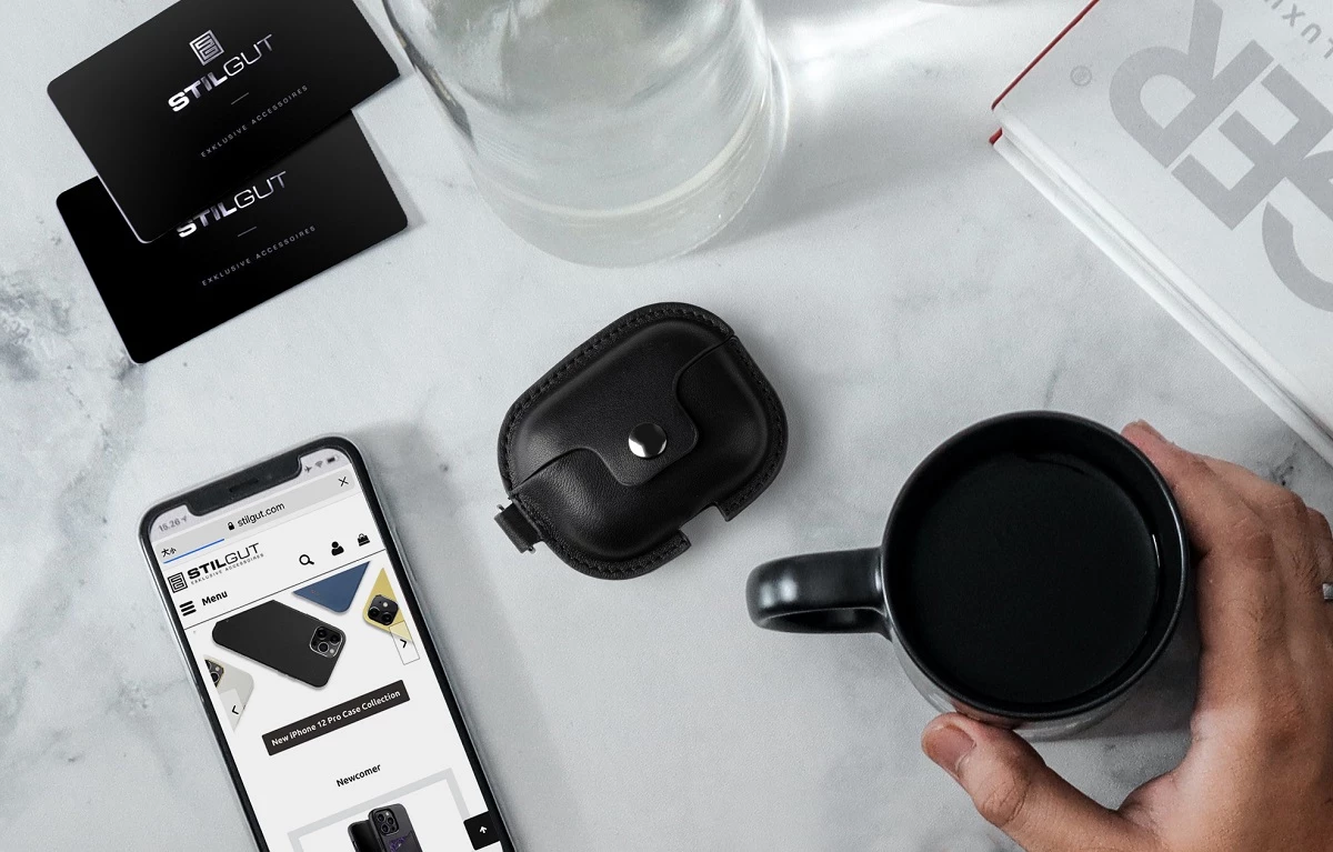 StilGut - AirPods Pro Hülle Aus Leder 7 StilGut - AirPods Pro Hülle Aus Leder – Bild 5