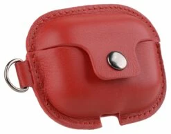 StilGut - AirPods Pro Hülle Aus Leder 23 StilGut - AirPods Pro Hülle Aus Leder -StilGut Verkaufs-Shop airpods pro case leather red nappa 01 1