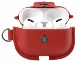 StilGut - AirPods Pro Hülle Aus Leder 14 StilGut - AirPods Pro Hülle Aus Leder -StilGut Verkaufs-Shop airpods pro case leather red nappa 02