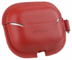 StilGut - AirPods Pro Hülle Aus Leder 15 StilGut - AirPods Pro Hülle Aus Leder -StilGut Verkaufs-Shop airpods pro case leather red nappa 03