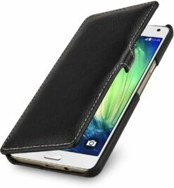 StilGut - Handyhülle Für Galaxy A7 "Book Type" Mit Clip -StilGut Verkaufs-Shop galaxy a7 bt mc schw 01 1