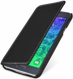 StilGut - Handyhülle Für Samsung Galaxy Alpha "Book Type" Ohne Clip -StilGut Verkaufs-Shop galaxy alpha case bt schwn 01