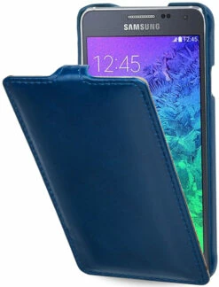 StilGut - Handyhülle Für Samsung Galaxy Alpha "UltraSlim" Aus Leder -StilGut Verkaufs-Shop galaxy alpha case us nab 01
