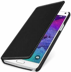 StilGut - Handyhülle Für Galaxy Note 4 "Book Type" Aus Leder 24 StilGut - Handyhülle Für Galaxy Note 4 "Book Type" Aus Leder -StilGut Verkaufs-Shop galaxy note 4 bt case schwn 01