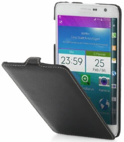 StilGut - Handyhülle Für Samsung Galaxy Note Edge "UltraSlim" -StilGut Verkaufs-Shop galaxy note edge etui us schw 01 1