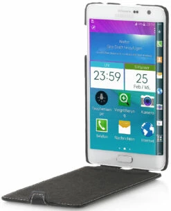 StilGut - Handyhülle Für Samsung Galaxy Note Edge "UltraSlim" -StilGut Verkaufs-Shop galaxy note edge etui us schw 02