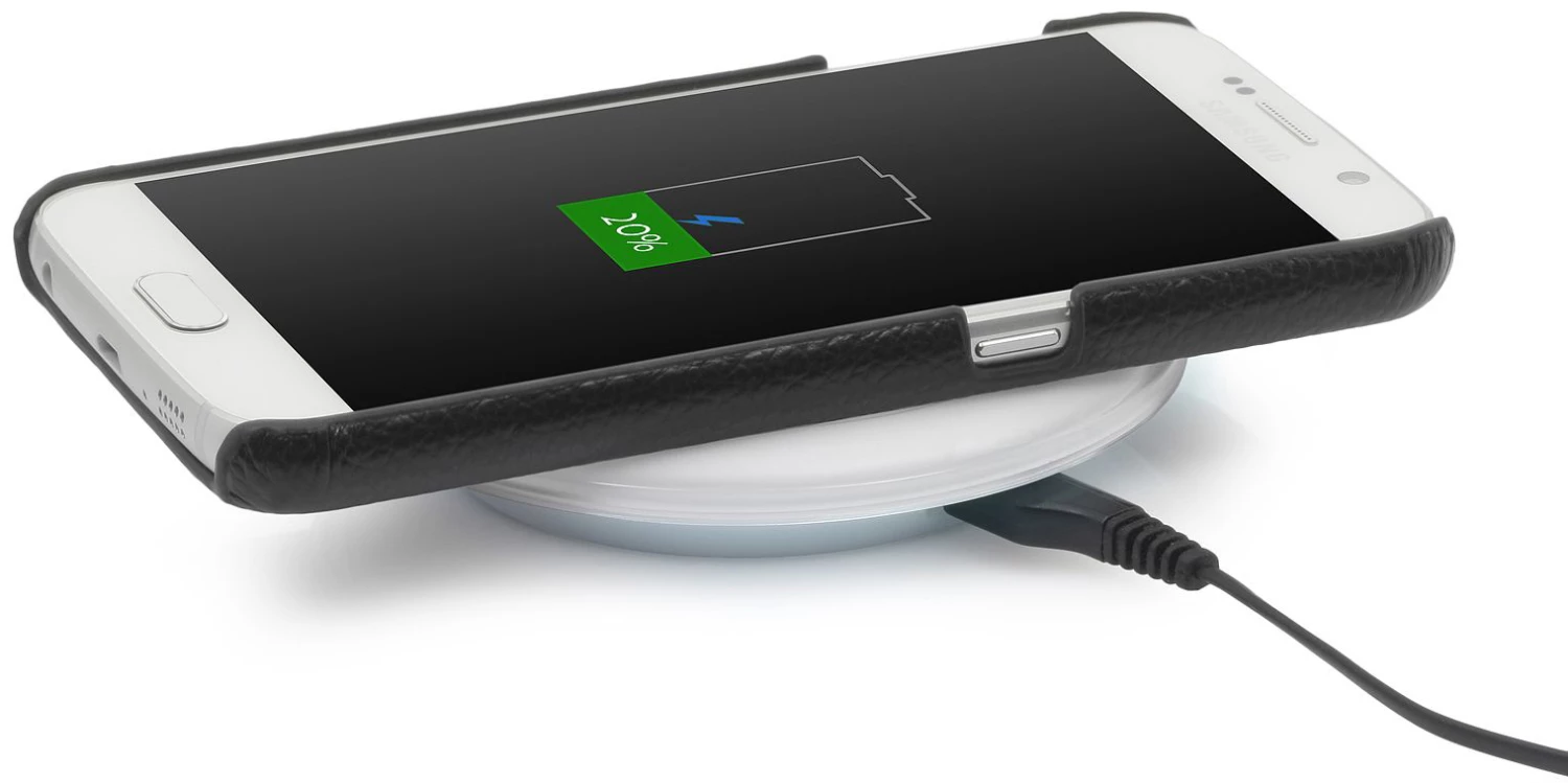 StilGut - Handyhülle Für Galaxy S6 "Cover Type" Aus Leder 5 StilGut - Handyhülle Für Galaxy S6 "Cover Type" Aus Leder – Bild 3