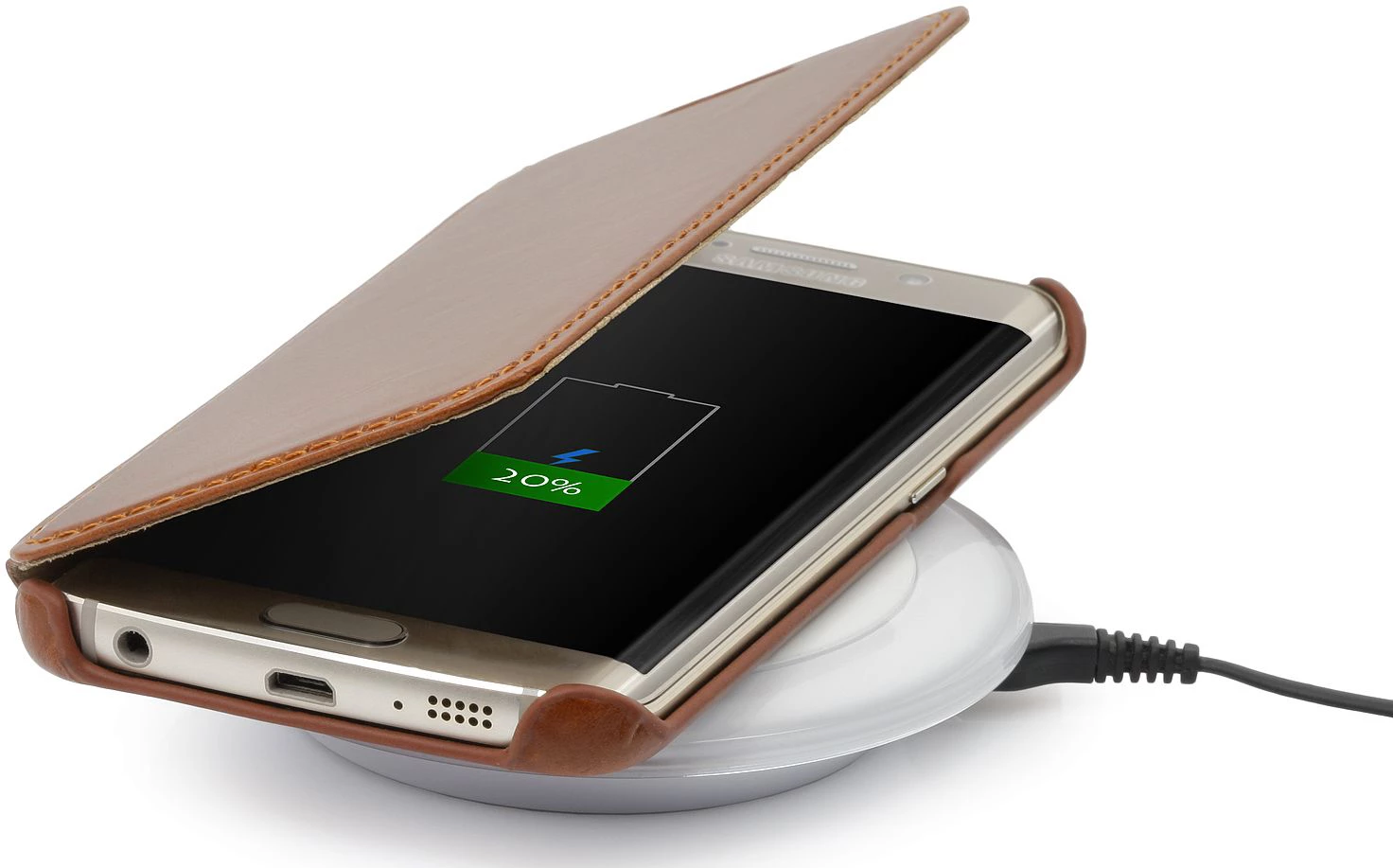 StilGut - Handyhülle Für Galaxy S6 Edge "Book Type" Ohne Clip 7 StilGut - Handyhülle Für Galaxy S6 Edge "Book Type" Ohne Clip – Bild 5