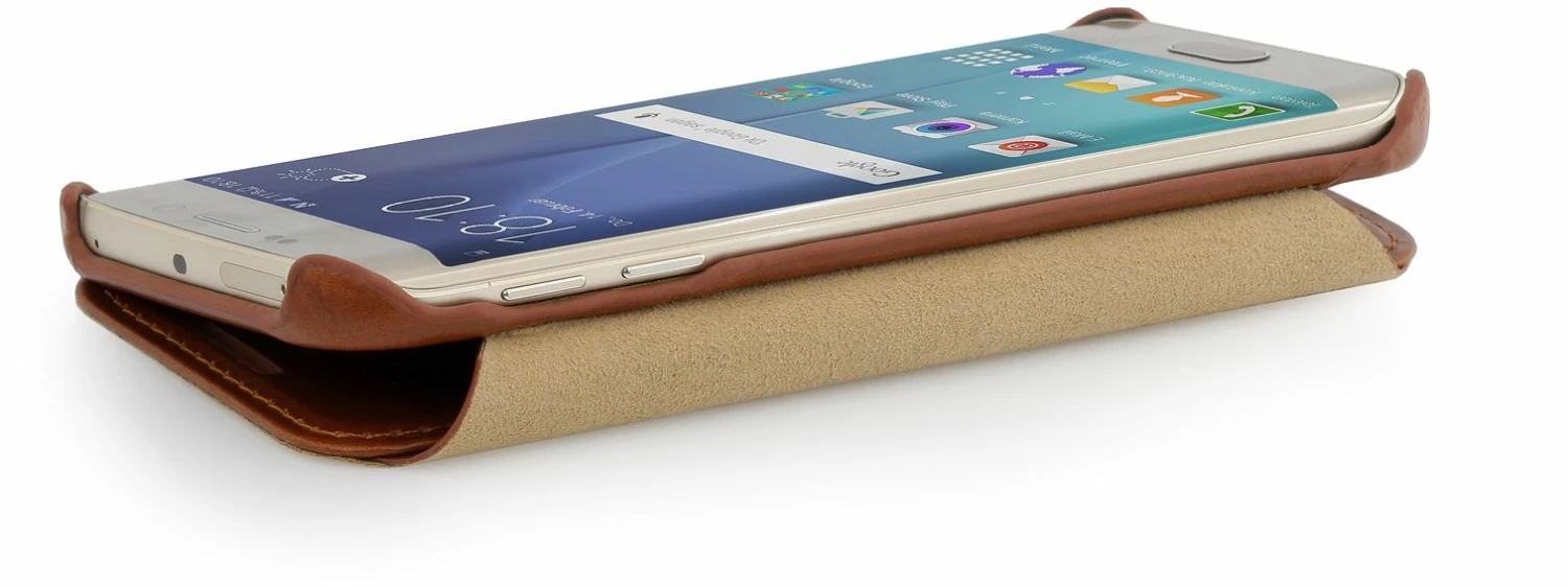 StilGut - Handyhülle Für Galaxy S6 Edge "Book Type" Ohne Clip 10 StilGut - Handyhülle Für Galaxy S6 Edge "Book Type" Ohne Clip – Bild 8