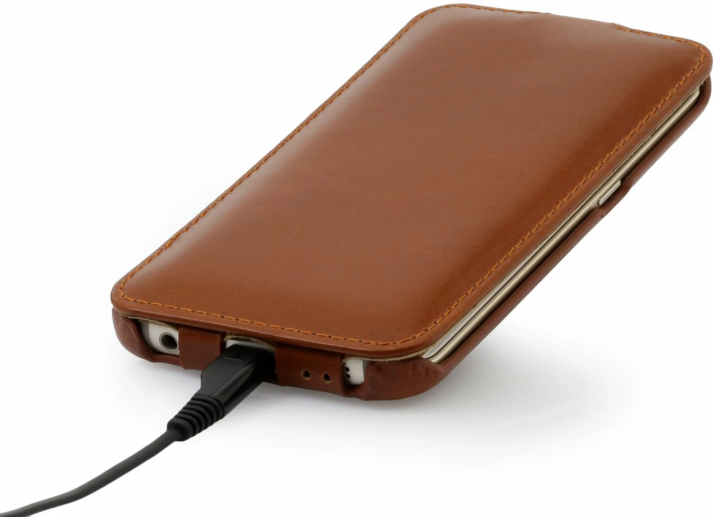 StilGut - Handyhülle Für Galaxy S6 Edge "UltraSlim" Aus Leder 5 StilGut - Handyhülle Für Galaxy S6 Edge "UltraSlim" Aus Leder – Bild 3