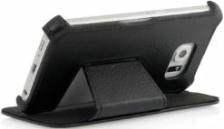 StilGut - Handyhülle Für Galaxy S6 "UltraSlim" Mit Standfunktion -StilGut Verkaufs-Shop galaxy s6 etui bt ta v2 schw 07