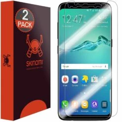 Skinomi - Displayschutzfolie Samsung Galaxy S8 TechSkin Edge To Edge (2er Pack)
