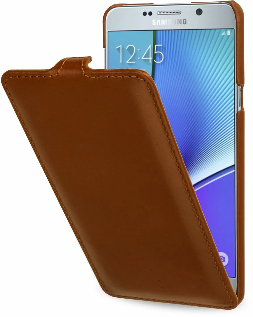 StilGut - Handyhülle Für Galaxy Note 5 „UltraSlim“ Aus Leder 9 StilGut - Handyhülle Für Galaxy Note 5 „UltraSlim“ Aus Leder – Bild 7
