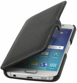 StilGut - Handyhülle Für Galaxy S6 "Book Type" Mit Clip 29 StilGut - Handyhülle Für Galaxy S6 "Book Type" Mit Clip -StilGut Verkaufs-Shop galaxy s6 cover bt mc schw 01 1