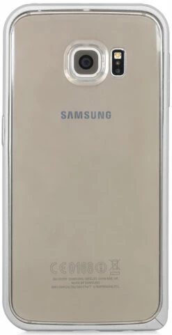 StilGut - Schutzhülle Aus Aluminium Und Silikon Für Galaxy S6 Edge -StilGut Verkaufs-Shop galaxy s6 edge bumper silber 02