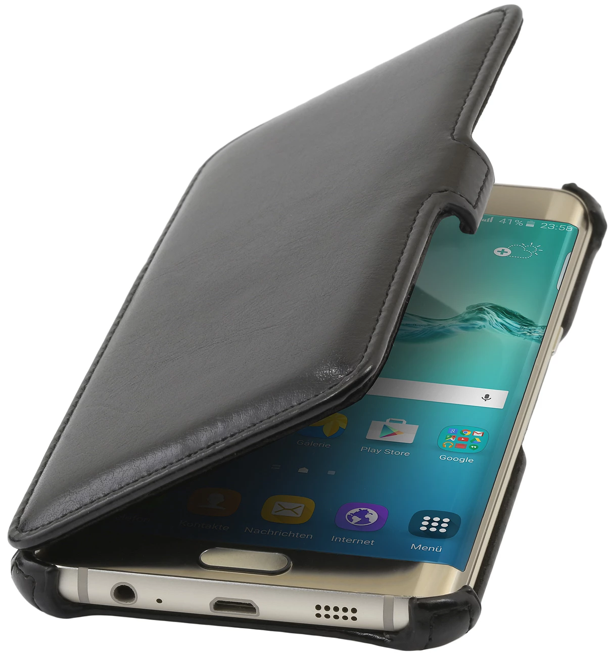 StilGut - Galaxy S6 Edge+ Hülle „UltraSlim“ Mit Standfunktion 5 StilGut - Galaxy S6 Edge+ Hülle „UltraSlim“ Mit Standfunktion – Bild 3