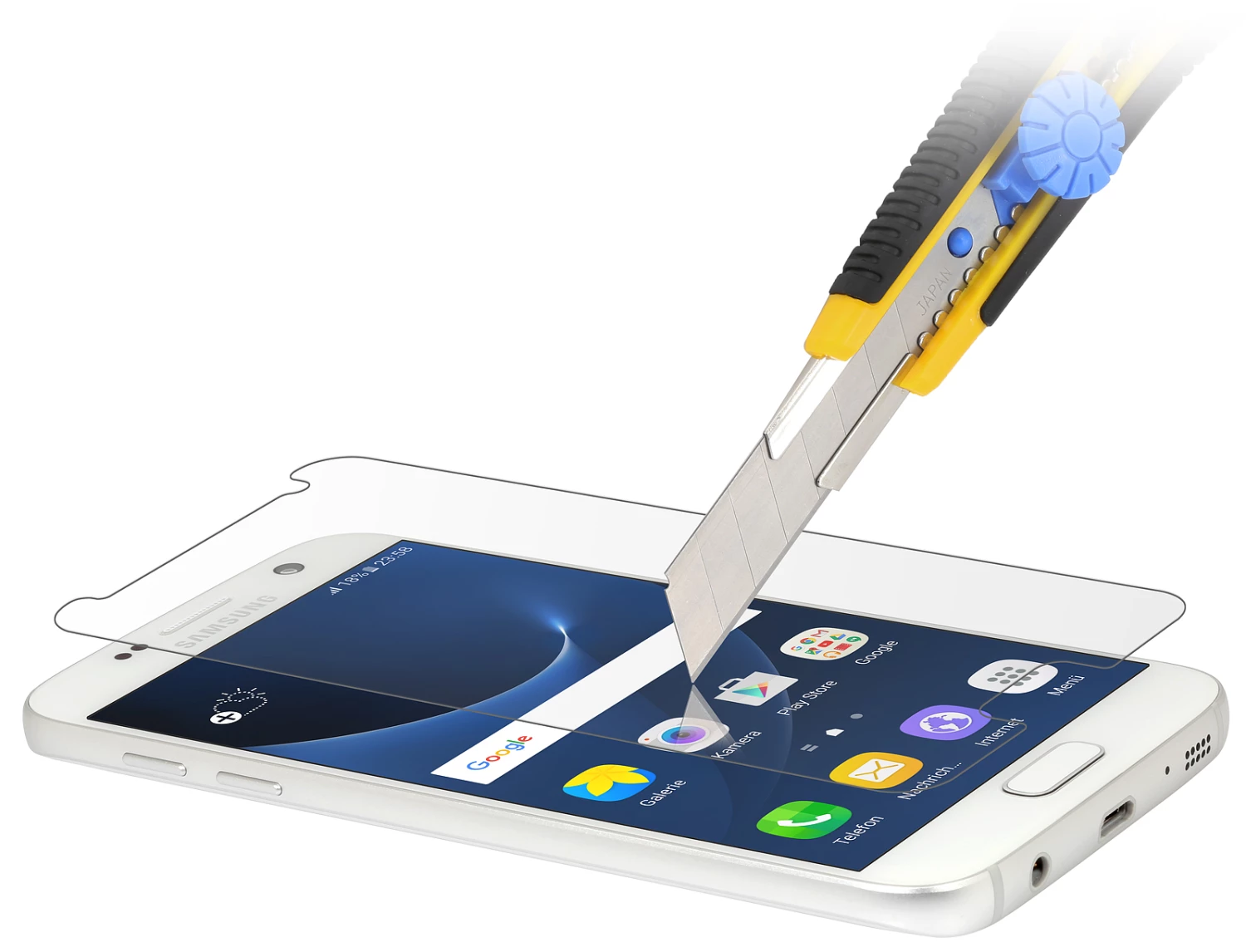 StilGut - Panzerglas Samsung Galaxy S7 4 StilGut - Panzerglas Samsung Galaxy S7 – Bild 2