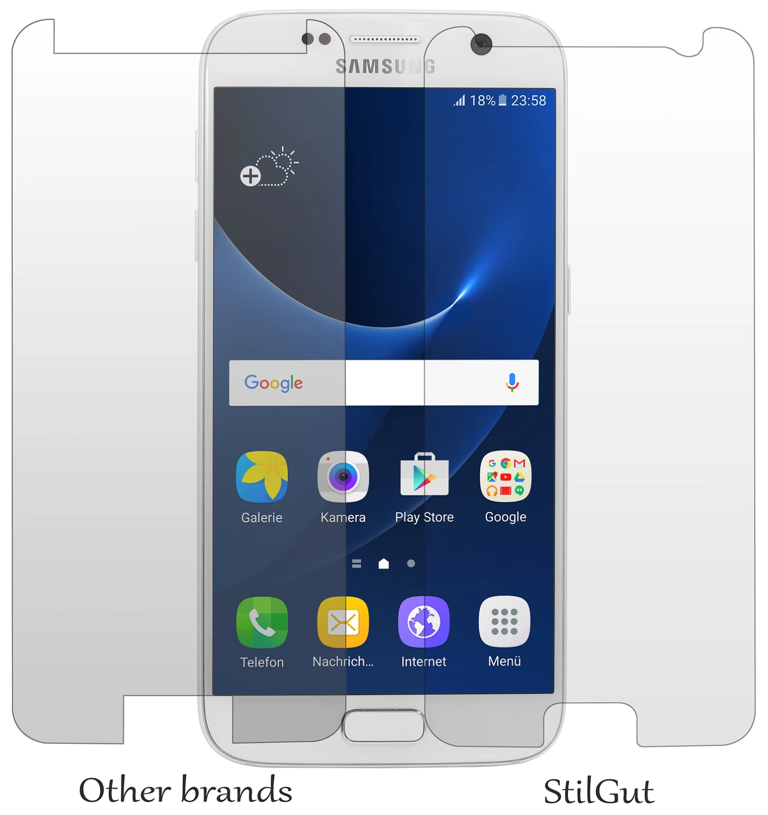 StilGut - Panzerglas Samsung Galaxy S7 7 StilGut - Panzerglas Samsung Galaxy S7 – Bild 5