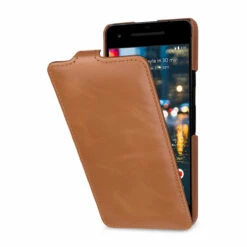 StilGut - Google Pixel 2 Hülle UltraSlim -StilGut Verkaufs-Shop google pixel 2 huelle ultraslim cognac 01 w
