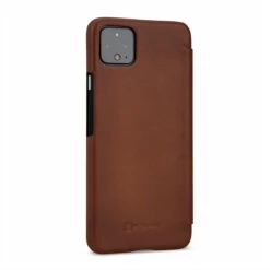 StilGut - Google Pixel 4 XL Case Book Type -StilGut Verkaufs-Shop google pixel 4 xl book type case brown td 05