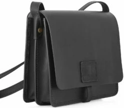 StilGut - Handtasche Ricordi Aus Echtem Italienischen Leder -StilGut Verkaufs-Shop handtasche ricordi schw 04