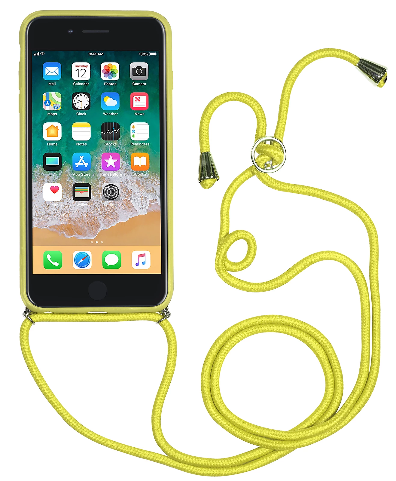 StilGut - Handykette Für IPhone 7 Plus Mit Lederrückseite 13 StilGut - Handykette Für IPhone 7 Plus Mit Lederrückseite – Bild 11