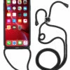 StilGut - Handykette Für IPhone XR Mit Lederrückseite -StilGut Verkaufs-Shop handykette iphone xr schwarz 01