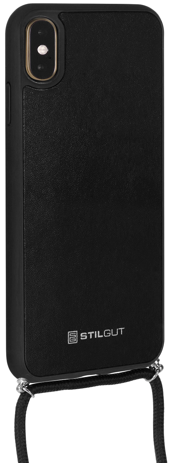 StilGut - Handykette Für IPhone XS Max Mit Lederrückseite 4 StilGut - Handykette Für IPhone XS Max Mit Lederrückseite – Bild 2