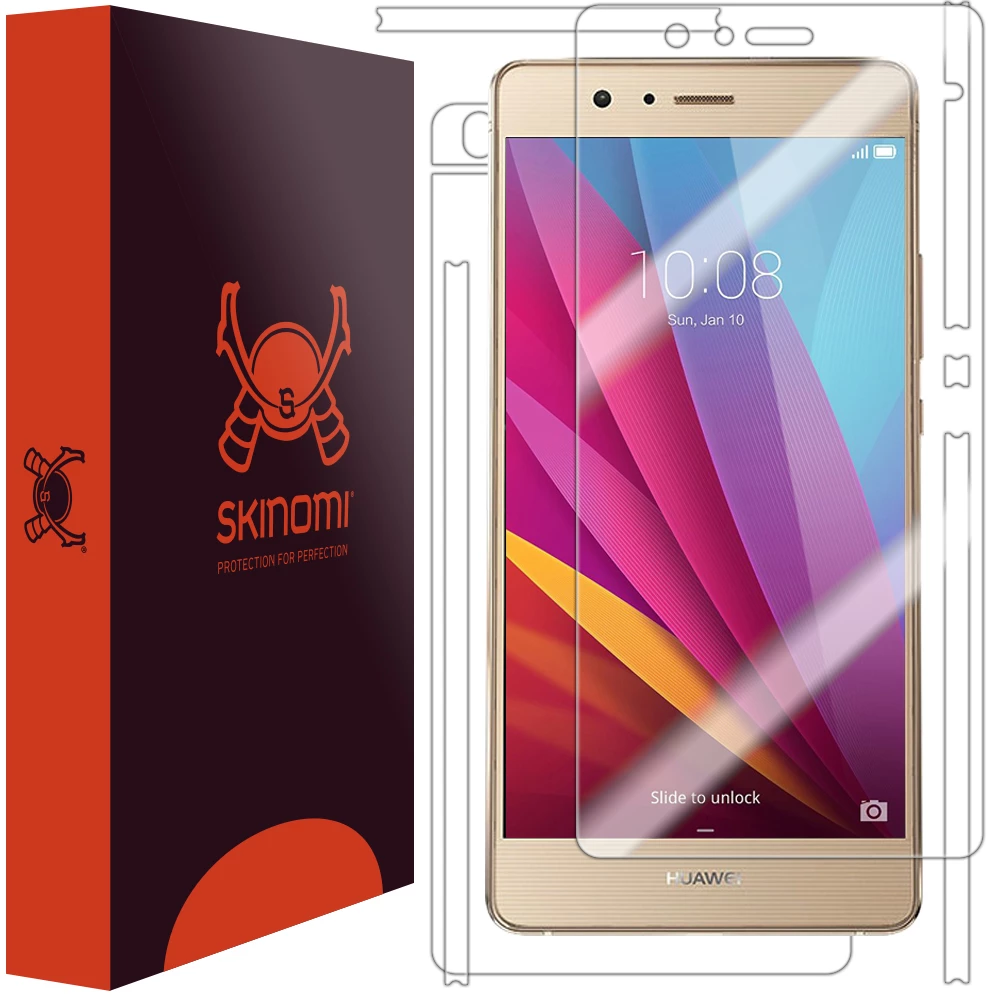 Skinomi - Displayschutzfolie Huawei P9 Lite TechSkin Vorder- Und Rückseite 3 Skinomi - Displayschutzfolie Huawei P9 Lite TechSkin Vorder- Und Rückseite