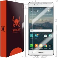 Skinomi - Displayschutzfolie Huawei P9 TechSkin Vorder- Und Rückseite
