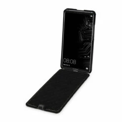 StilGut - Huawei Mate 10 Pro Hülle UltraSlim -StilGut Verkaufs-Shop huawei mate 10 pro huelle ultraslim aus leder schwarz 2
