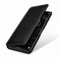 StilGut - Huawei Mate 10 Pro Tasche Book Type Mit Clip -StilGut Verkaufs-Shop huawei mate 10 pro tasche book type mit clip aus leder schwarz 1 1