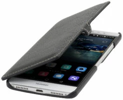 StilGut - Huawei Mate S Tasche Book Type Aus Leder Mit Clip