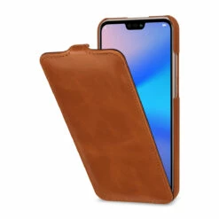StilGut - Huawei P20 Lite Hülle UltraSlim -StilGut Verkaufs-Shop huawei p20 lite huelle ultraslim cognac 01 w